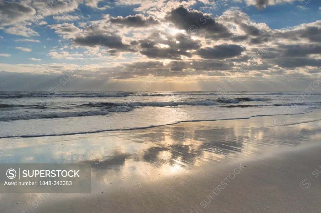 Sunrise on Cocoa Beach, Florida, United States