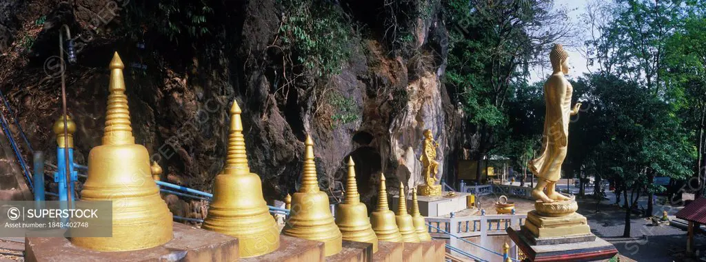 Tiger Cave Temple, Wat Tham Sua Temple, Krabi, Thailand, Asia