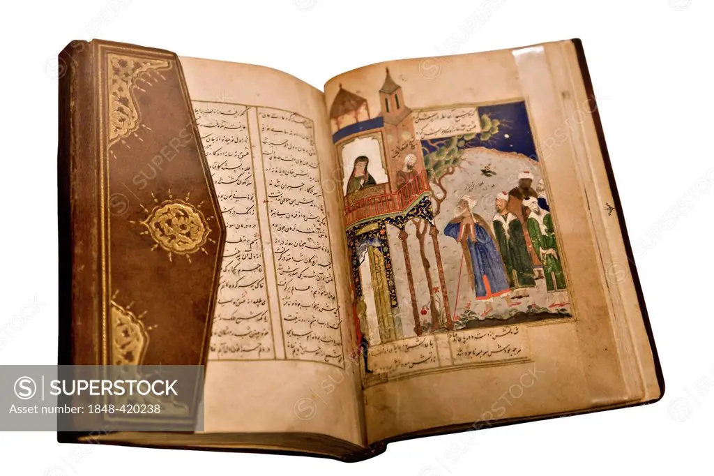 Old holy Islamic book from year 1400