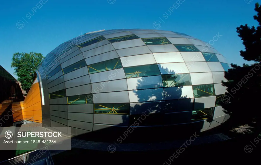 Philological Library of the University of Berlin, also known as The Berlin Brain, architect Sir Norman Foster, Dahlem, Zehlendorf district, Berlin, Ge...