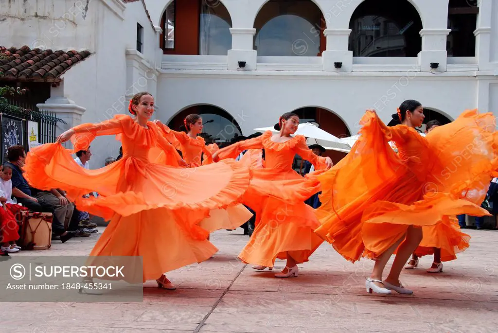 Folkloristic dance, Salta, Northwest Argentina, Argentina, South America