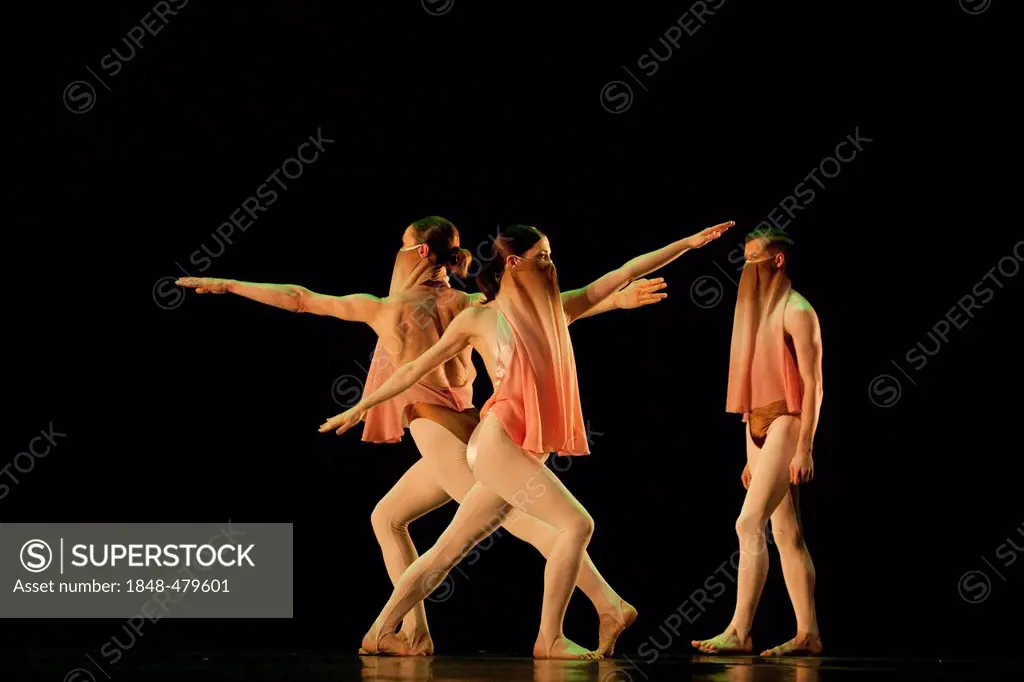 Michael Clark Company performing come, been and gone at the Barbican Theatre, London, England, United Kingdom, Europe
