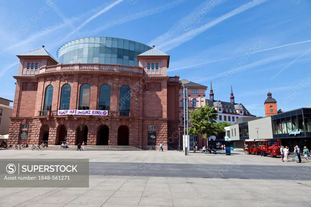 Mainz Theatre, Mainz, Rhineland-Palatinate, Germany, Europe