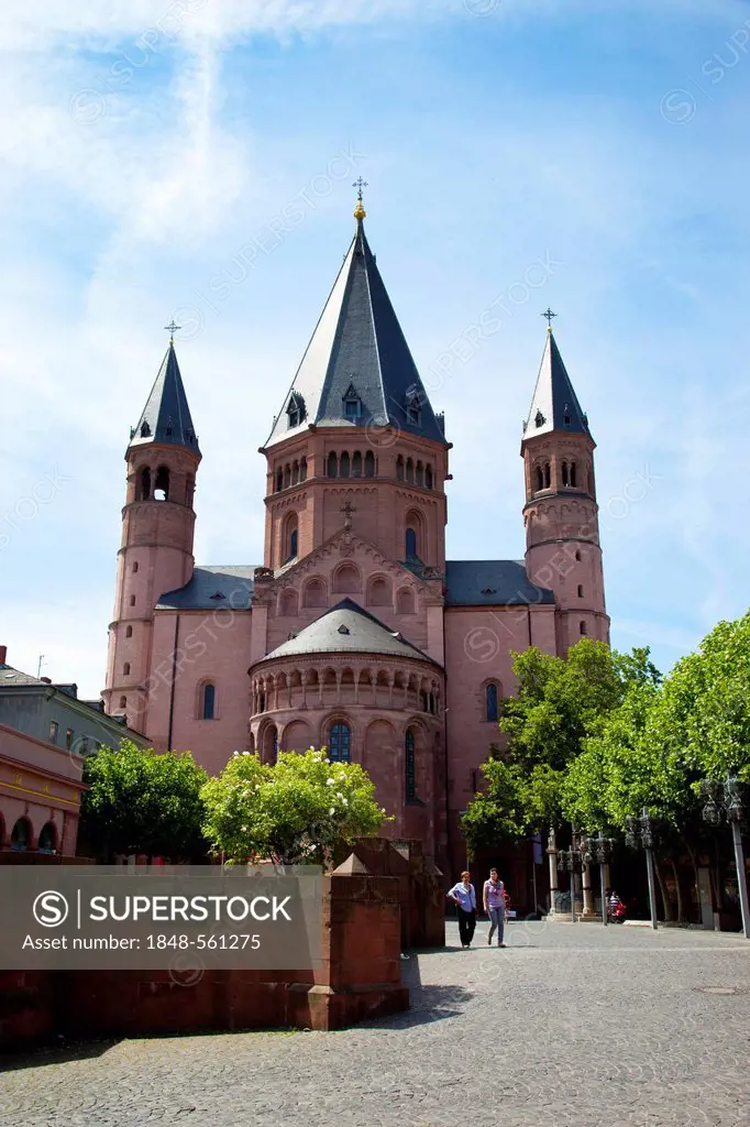 Mainz Cathedral, Mainz, Rhineland-Palatinate, Germany, Europe