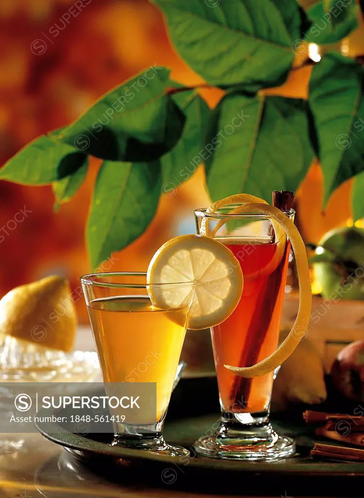 Hot whiskey-toddy variations, plenty of whiskey, lemon and spices, Great Britain