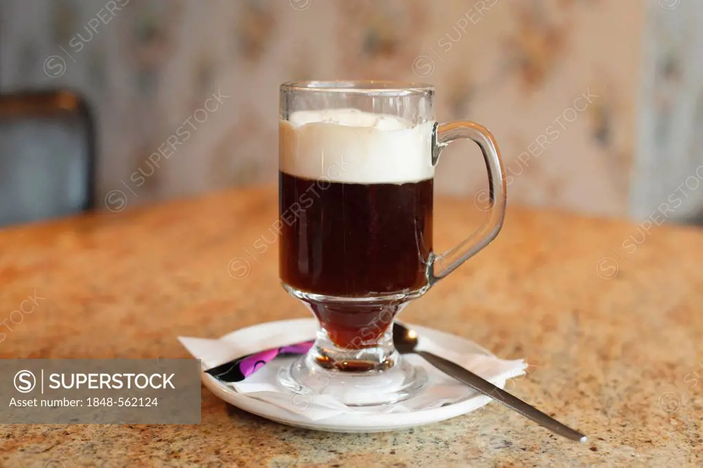 Irish coffee, Howth, County Fingal, Ireland, Europe