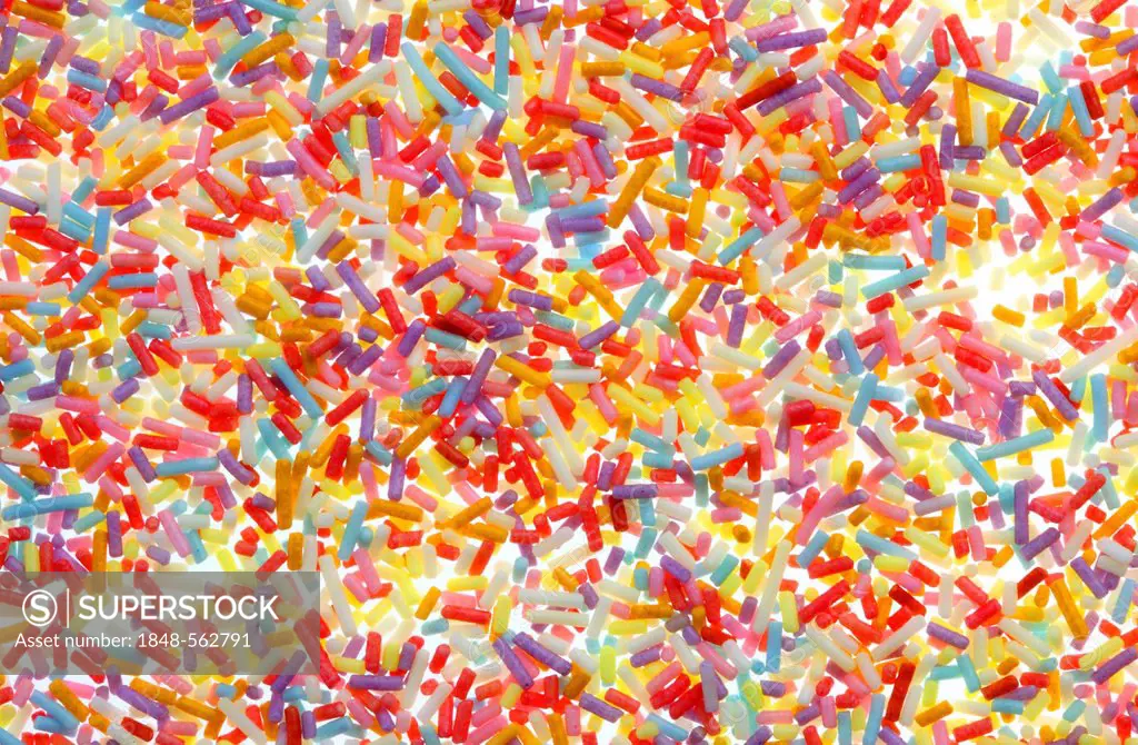 Sugar sprinkles, decoration for cakes and other desserts