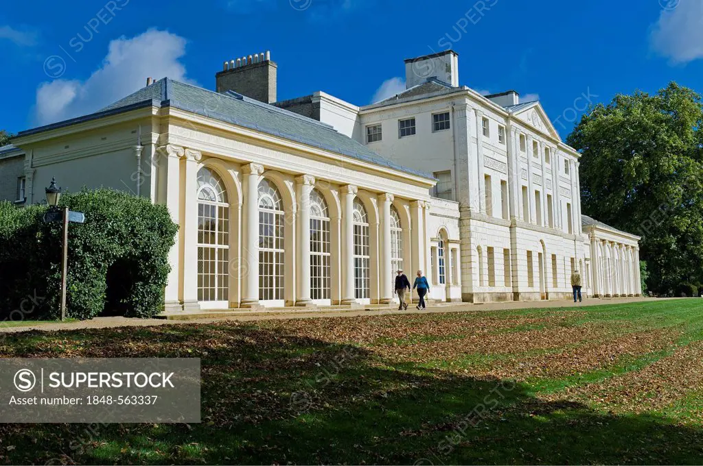 Kenwood House, neoclassical stately home, Hampstead Heath, London, England, United Kingdom, Europe