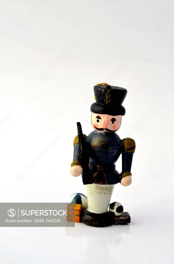 Soldier, wooden Christmas tree ornament, wooden toy, Christmas decoration