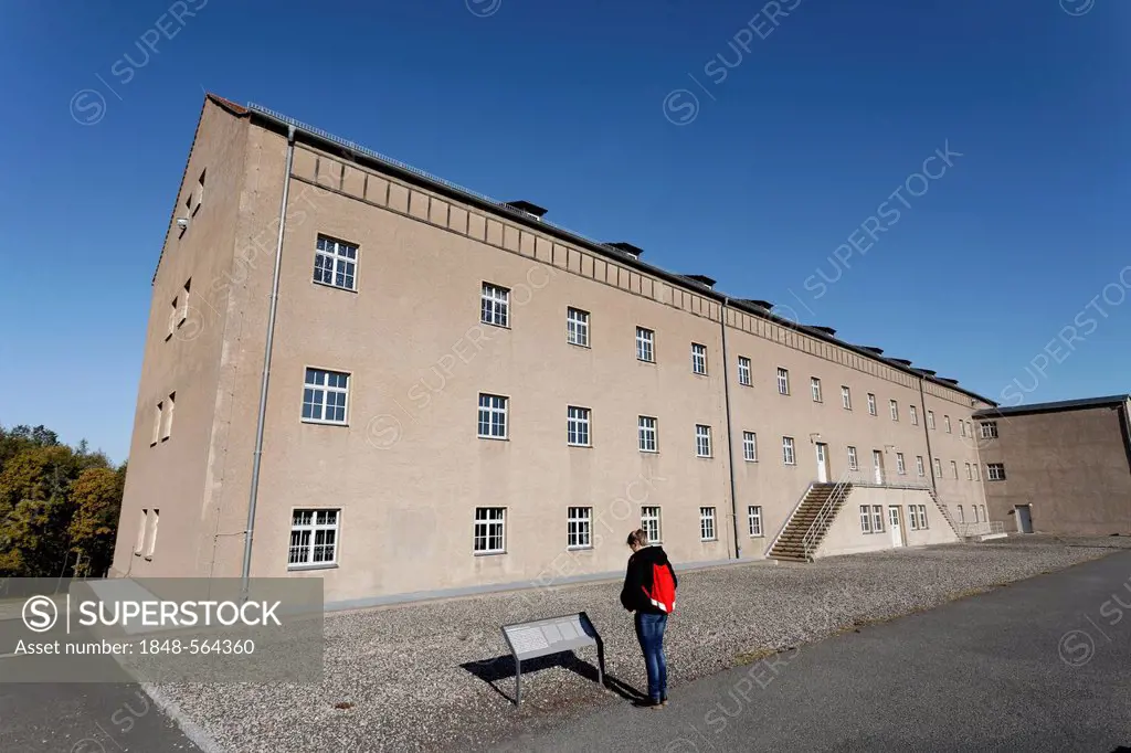 Chamber building or depot of possessions, Buchenwald memorial, former concentration camp near Weimar, Thuringia, Germany, Europe