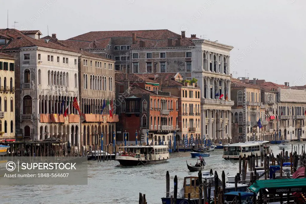 Palazzo Grimani, San Marco district, Canale Grande, Venice, UNESCO World Heritage Site, Venetia, Italy, Europe