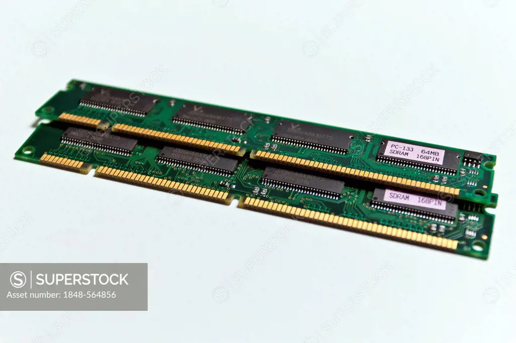 Two dimm RAM memory module pc-133