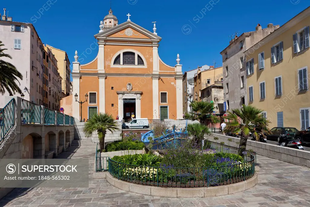 Cathédrale-Notre-Dame-de-l'Assomption, Cathedral of Ajaccio, Ajaccio, Corsica, France, Europe