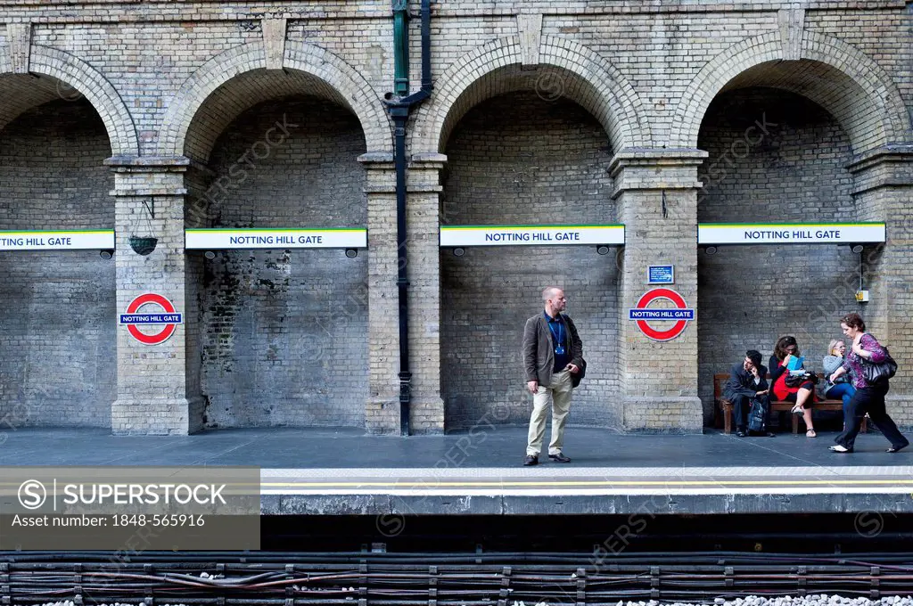Notting Hill Gate underground station, Notting Hill, London, England, United Kingdom, Europe
