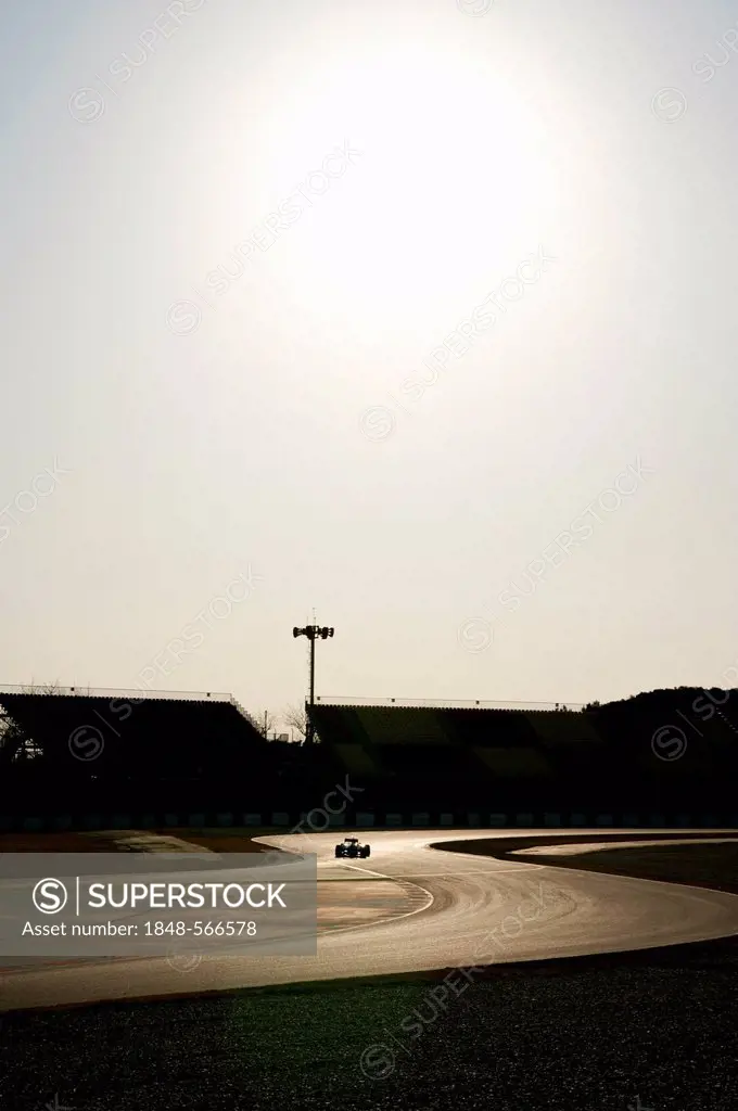 Evening mood during the Formula 1 testing sessions, 21-24/2/2012, at the Circuit de Catalunya in Barcelona, Spain, Europe