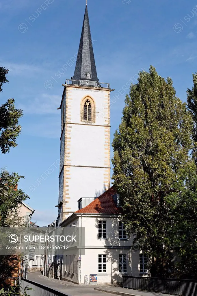 Nikolaiturm tower, Erfurt, Thuringia, Germany, Europe