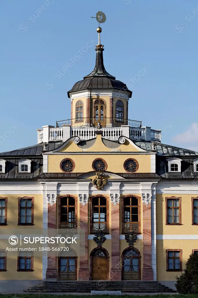 Schloss Belvedere castle, Weimar, Thuringia, Germany, Europe