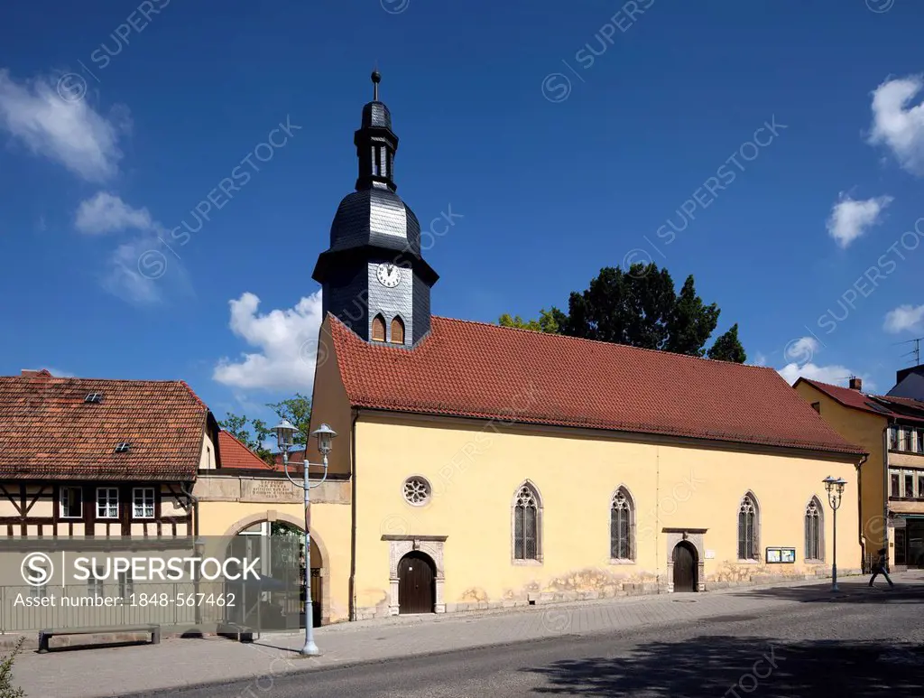 Parish Church of St. Annen, Eisenach, Thuringia, Germany, Europe, PublicGround