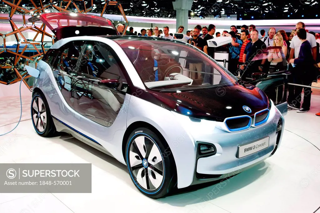 Study of the BMW i3 concept, electric car, BMW AG, 64th International Motor Show, IAA, 2011, Frankfurt am Main, Hesse, Germany, Europe