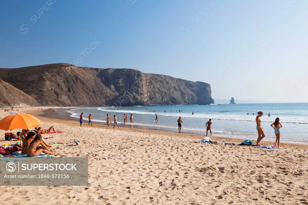 Arrifana beach, Atlantic Coast, Algarve, Portugal, Europe