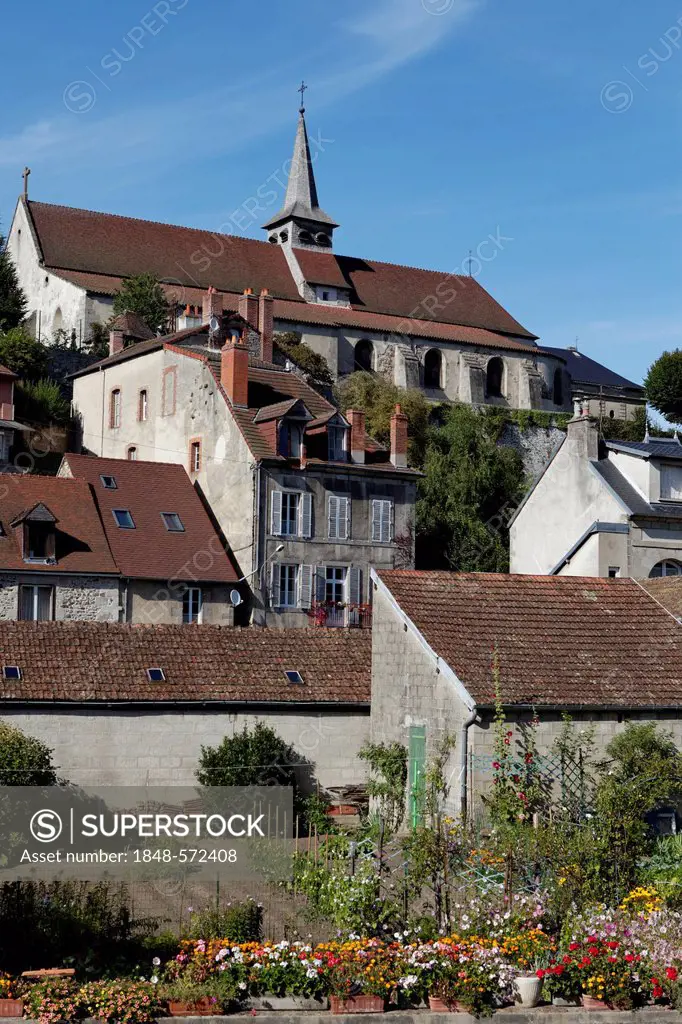 Sainte Croix church, Aubusson, Creuse, France, Europe