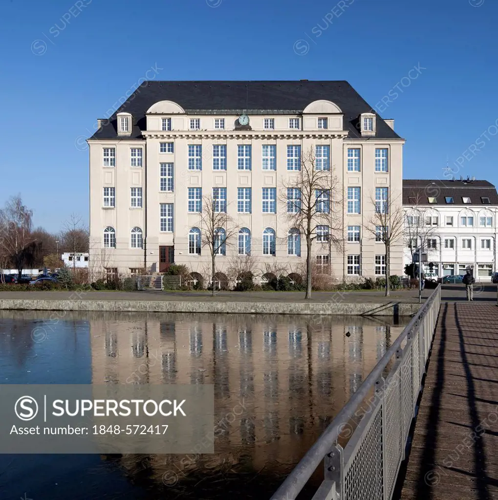 Labour Court Gelsenkirchen, administration building of the former Rheinelbe Colliery, Gelsenkirchen, Ruhr Area, North Rhine-Westphalia, Germany, Europ...