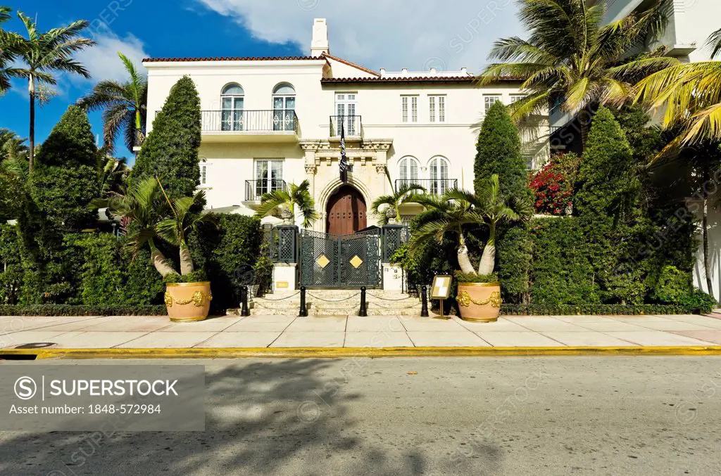 Casa Casuarina, Versace Mansion, Ocean Drive, South Beach, Art Deco district, Miami Beach, Florida, USA