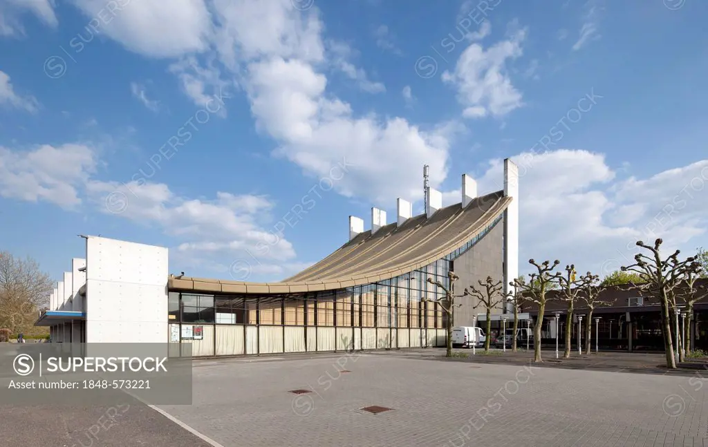 Forum Castrop-Rauxel, Europahalle, cultural and event centre, Castrop-Rauxel, Ruhr Area, North Rhine-Westphalia, Germany, Europe, PublicGround