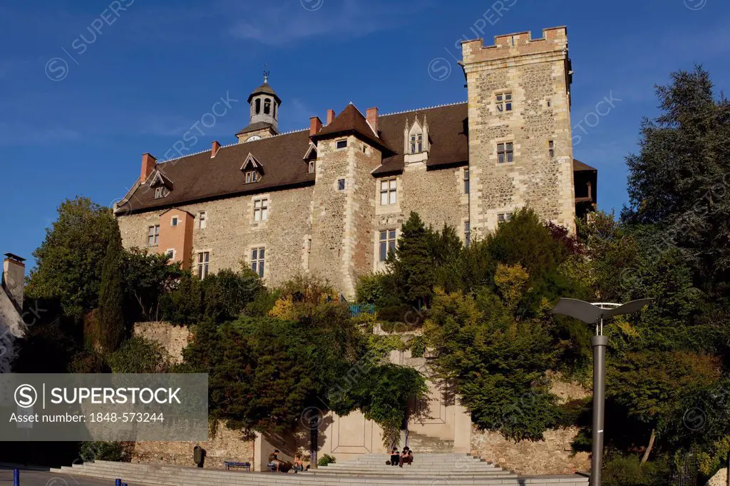 Castle of Les Ducs de Bourbon, Montlucon, Allier, France, Europe