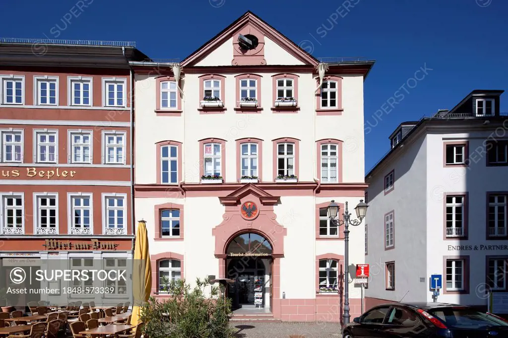 Commercial building on Domplatz, Cathedral Square, Wetzlar, Hesse, Germany, Europe, PublicGround