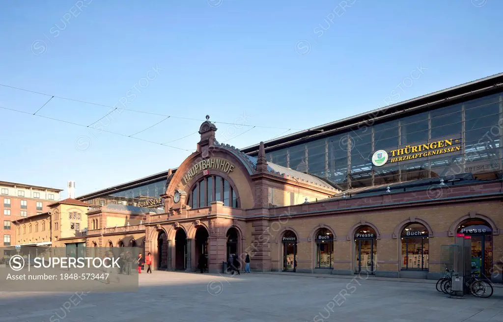 Central Railway Station, Erfurt, Thuringia, Germany, Europe, PublicGround