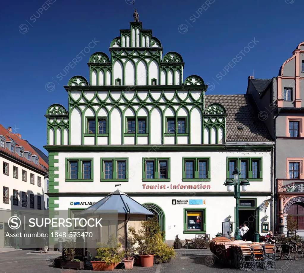 Town house on the market, Weimar, Thuringia, Germany, Europe, PublicGround