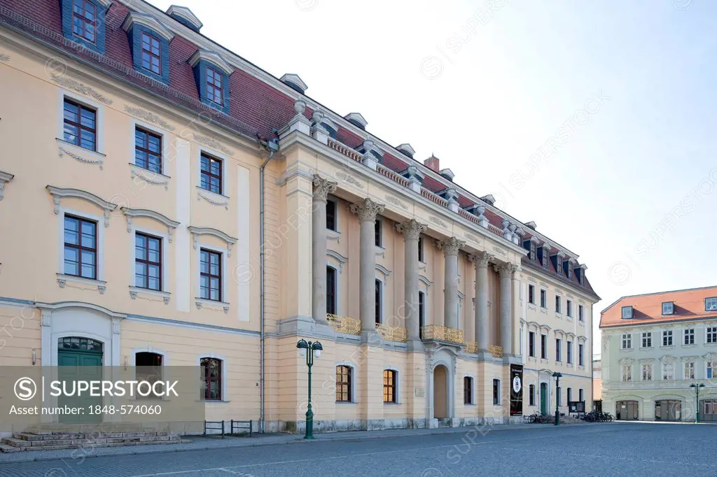 Franz Liszt University of Music, former princely house, Weimar, Thuringia, Germany, Europe, PublicGround