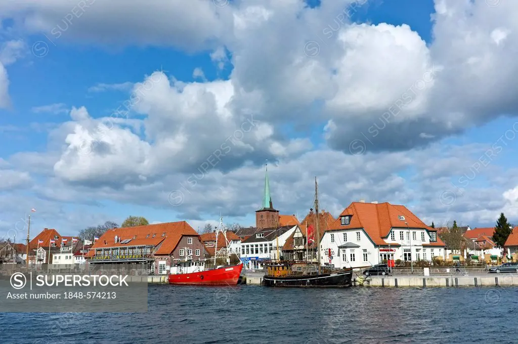 Port of Neustadt in Holstein, Schleswig-Holstein, northern Germany, Germany, Europe