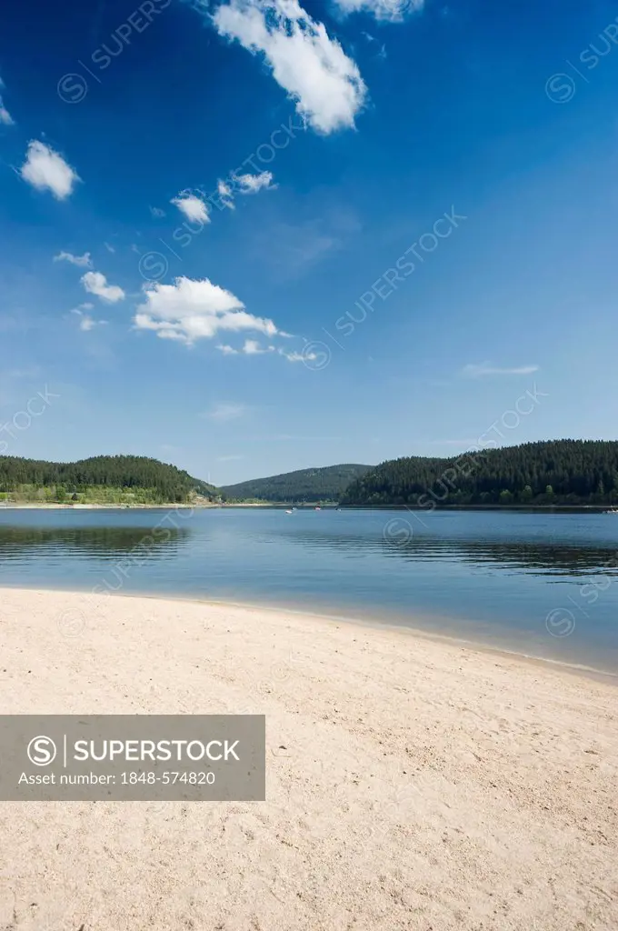 Schluchsee lake, Black Forest, Baden-Wuerttemberg, Germany, Europe