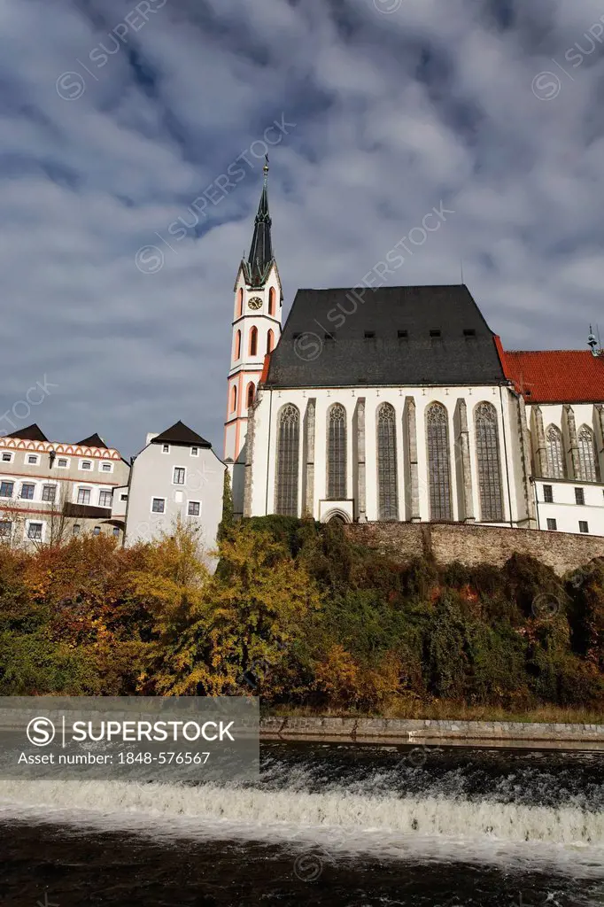 St Vitus Church, Cesky Krumlov, UNESCO World Heritage Site, South Bohemia, Bohemia, Czech Republic, Europe