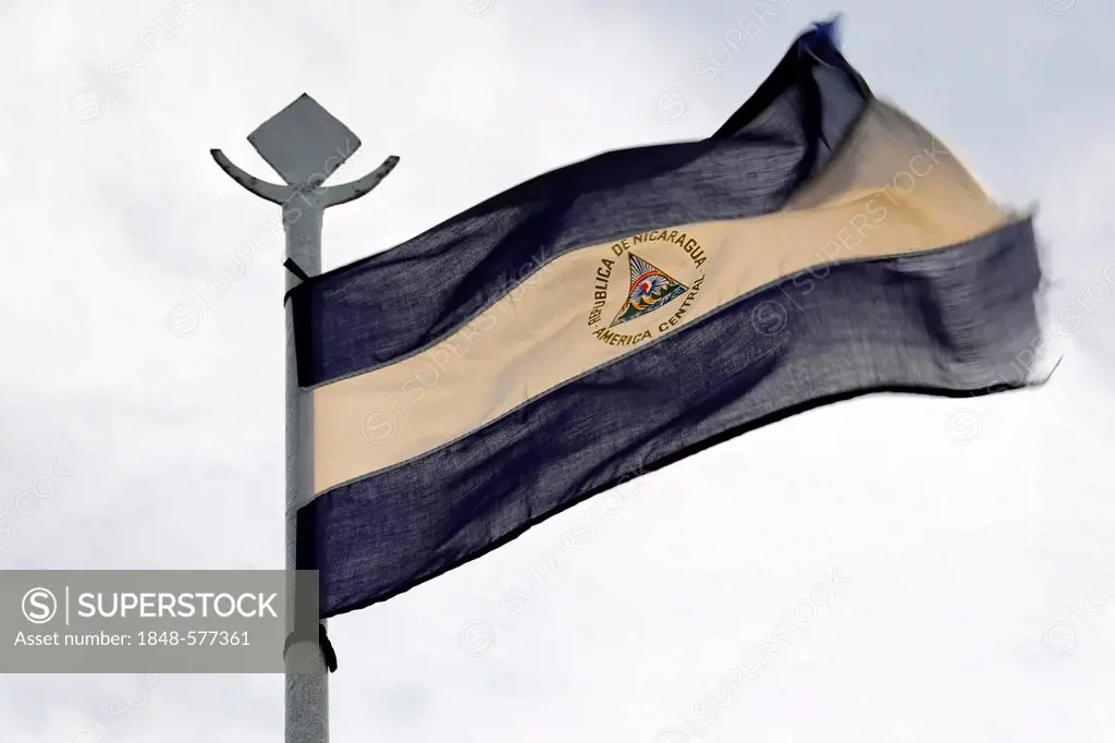 Flag of Nicaragua, Nicaragua, Central America