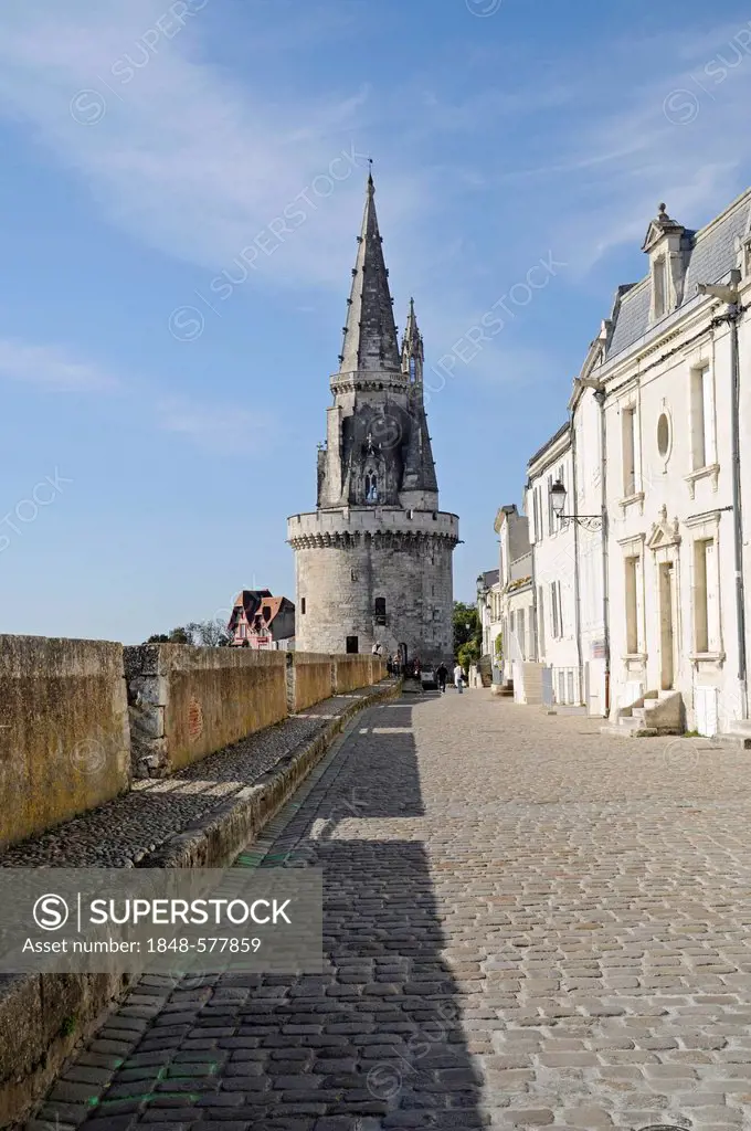 Tour de la Lanterne, tower, port, La Rochelle, Charente-Maritime, Poitou-Charentes, France, Europe, PublicGround