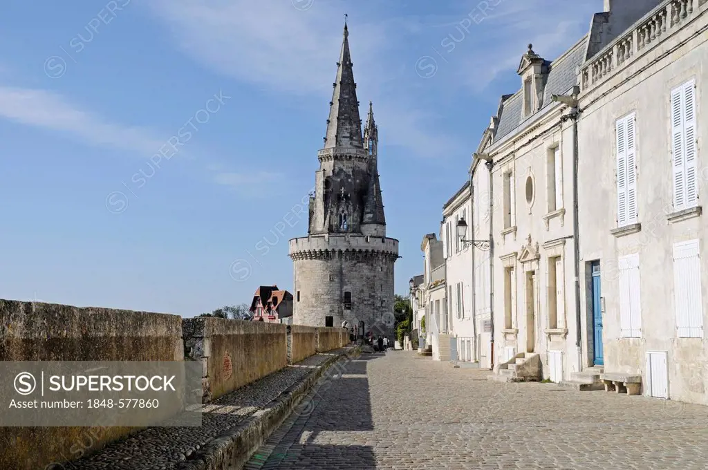 Tour de la Lanterne, tower, port, La Rochelle, Charente-Maritime, Poitou-Charentes, France, Europe, PublicGround