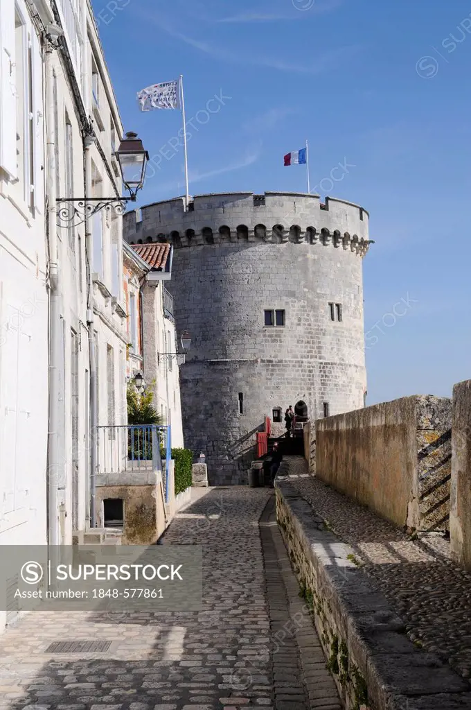 Tour de la Chaine tower, port, La Rochelle, Charente-Maritime, Poitou-Charentes, France, Europe, PublicGround