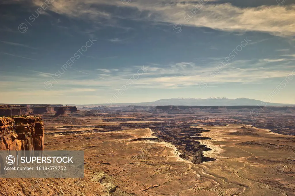 Withe Rim Overlook, Island in the Sky, Canyonlands National Park, Utah, USA