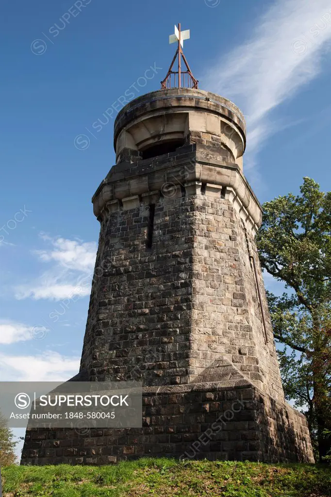 Bismarck tower, lookout tower, Froendenberg Ruhr, Unna district, Ruhr Area, North Rhine-Westphalia, Germany, Europe