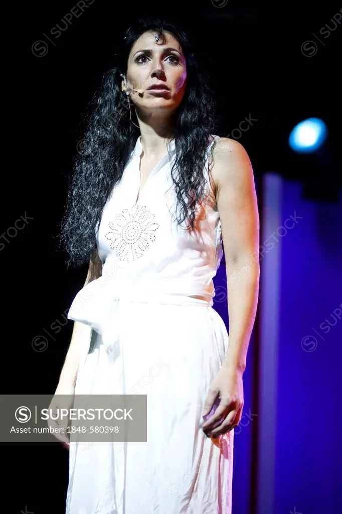 Hair, The Musical, with Irène Straub as Donna, live at Le Thétre Kriens, Lucerne, Switzerland, Europe