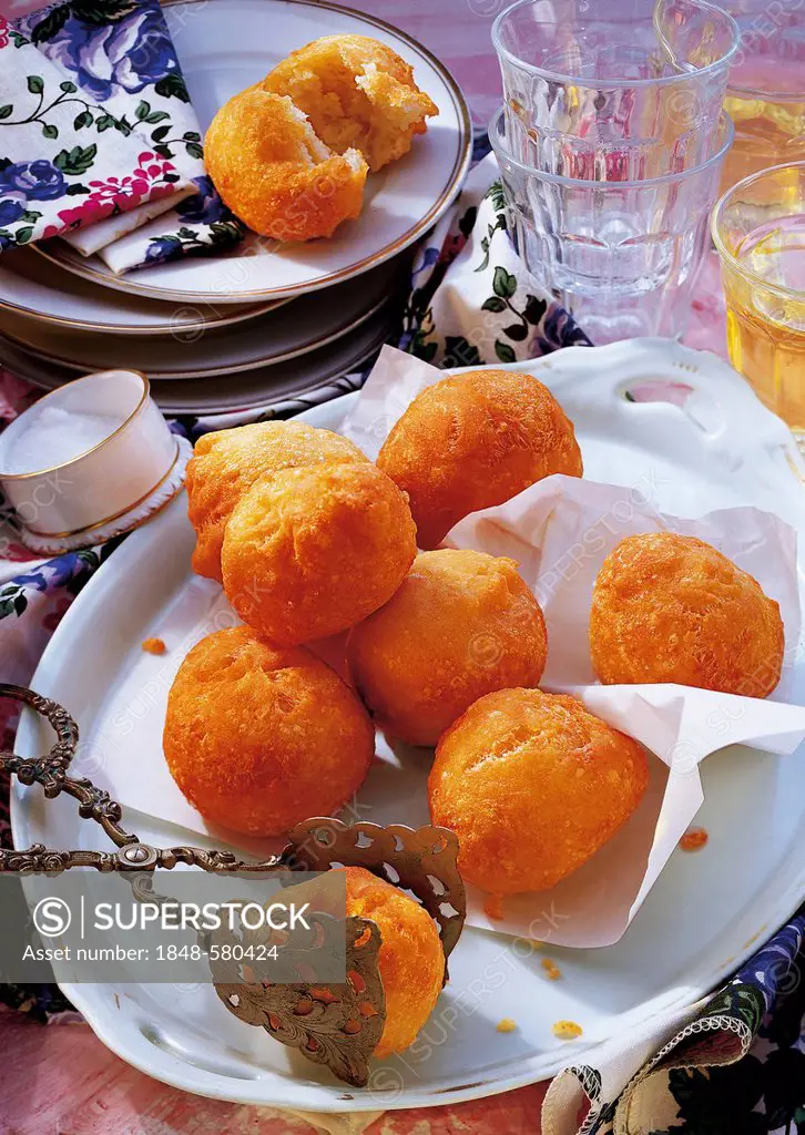 Corsican cheese fritters, France