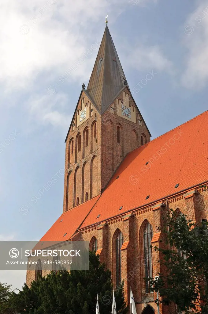 St. Mary's Church, Barth, Mecklenburg-Western Pomerania, Germany, Europe
