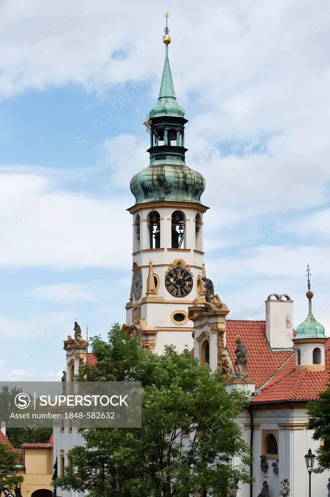 Loretto Church, Prague, Bohemia, Czech Republic, Europe