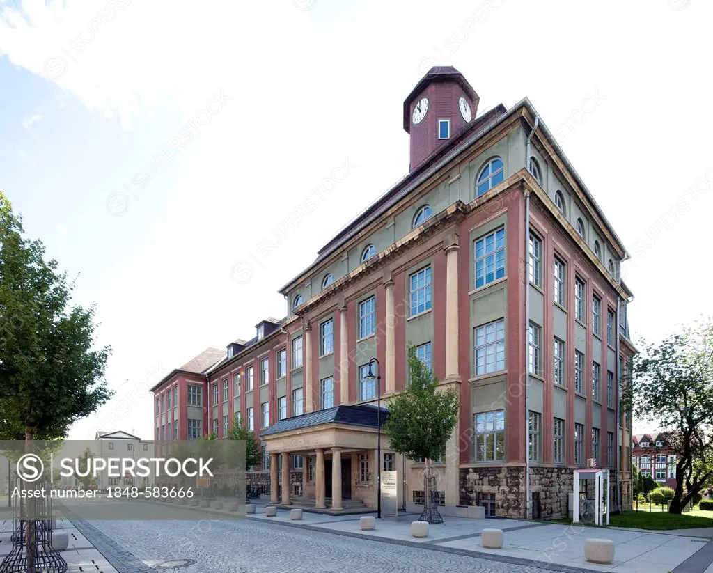 Technical University of Ilmenau, Faraday Building, Ilmenau, Thuringia, Germany, Europe, PublicGround