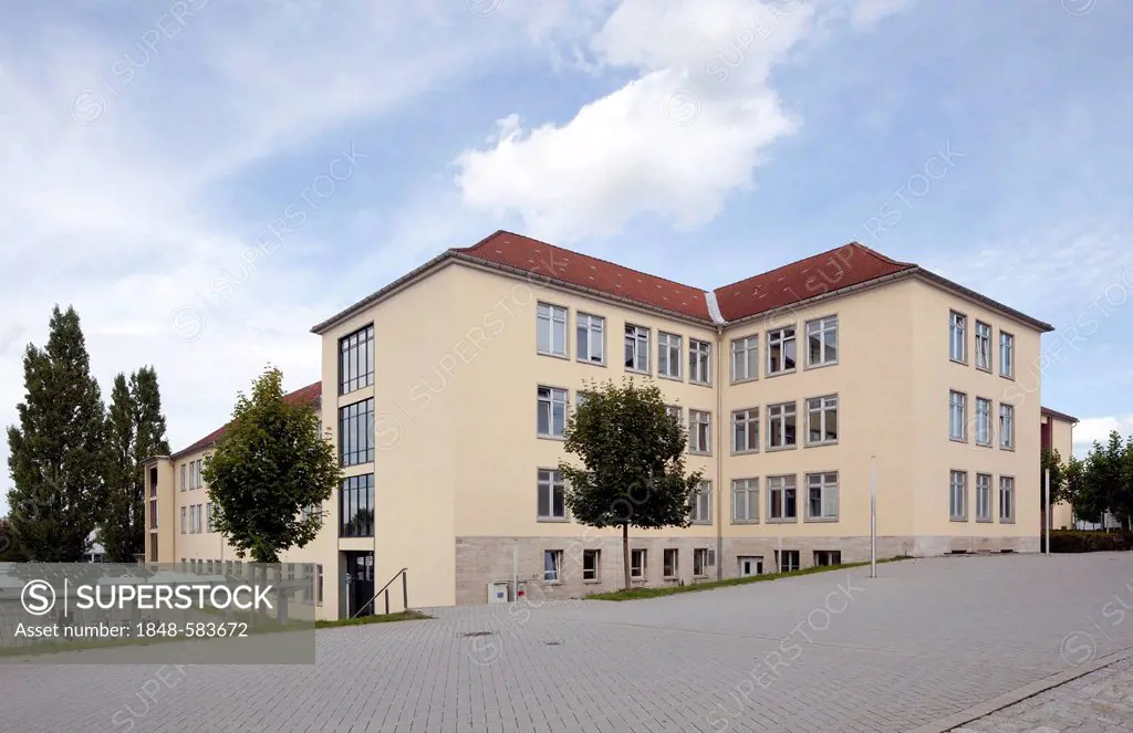 Technical University of Ilmenau, Kirchhoff Building, Ilmenau, Thuringia, Germany, Europe, PublicGround