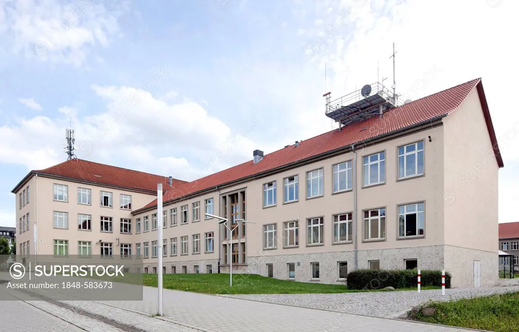 Technical University of Ilmenau, Helmholtz Building, Ilmenau, Thuringia, Germany, Europe, PublicGround