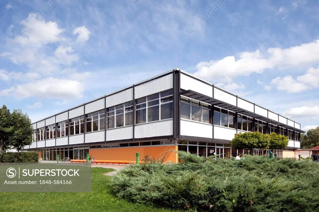 Technical University of Ilmenau, central dining hall, Ilmenau, Thuringia, Germany, Europe, PublicGround